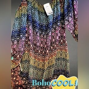 Pretty dress! Silky on the skin! Cold shoulder!​​​​